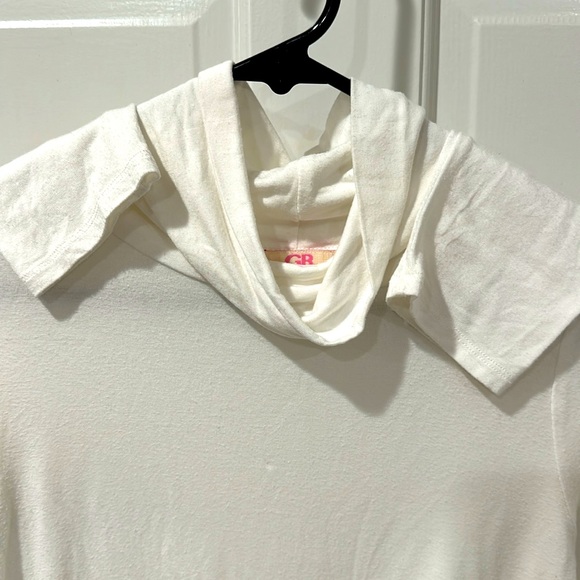 Gianni Bini crop longsleeve with loose turtleneck - Picture 4 of 4